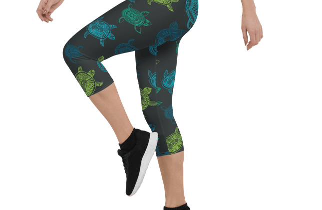 Women's CoastFlex Turtle Bay Capri Leggings - Constantin & Crys