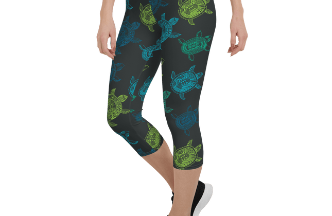 Women's CoastFlex Turtle Bay Capri Leggings - Constantin & Crys
